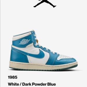 Air Jordan 1’s Retro Og( Dark powder blue)